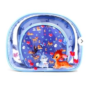 Brand new Bambi cosmetic bag set.